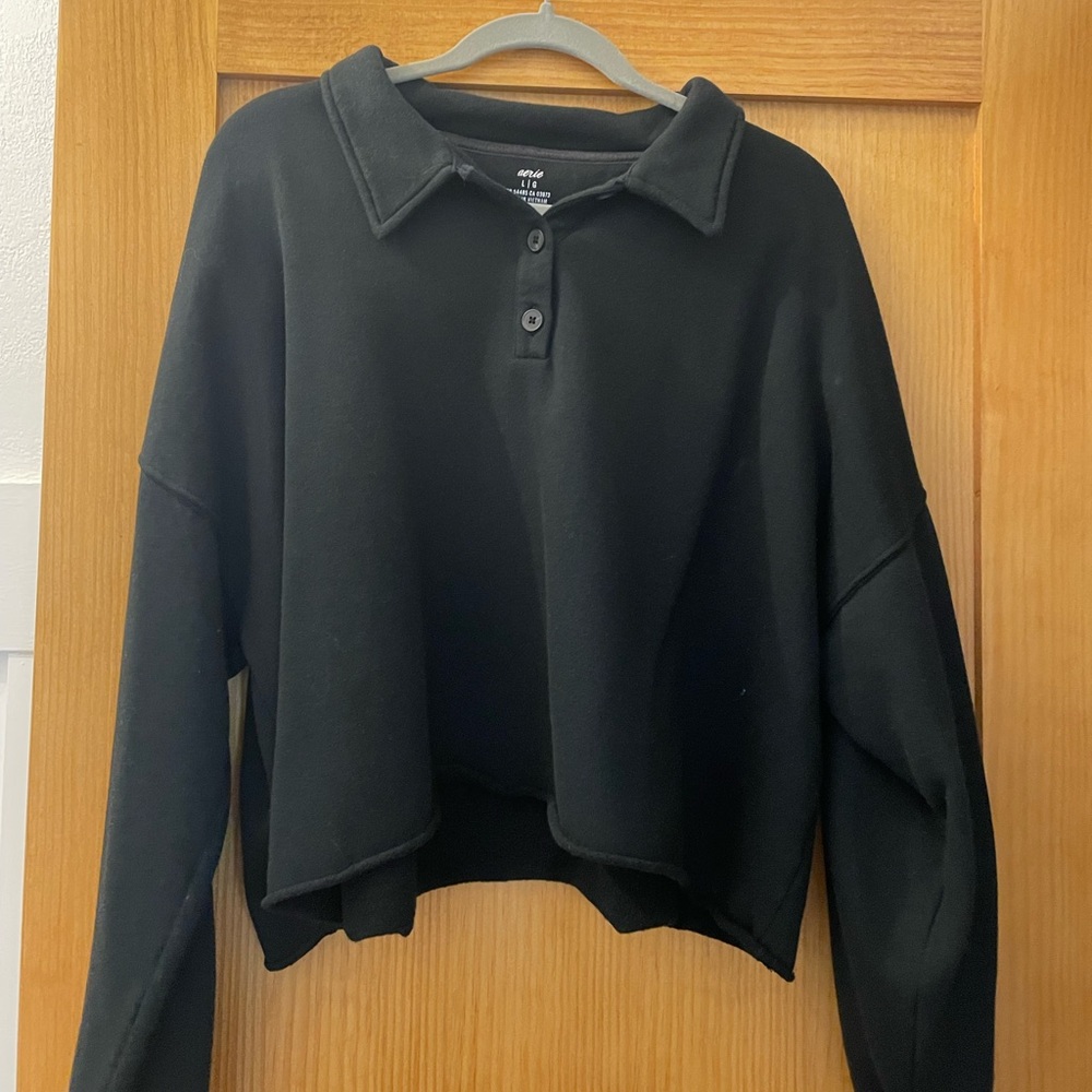 Long sleeve polo
